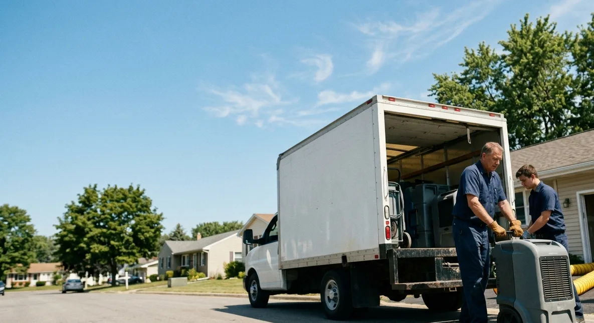 Water Damage Cleanup in Oak Harbor, OH near me